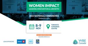 2023 WBE Canada Conference generic header
