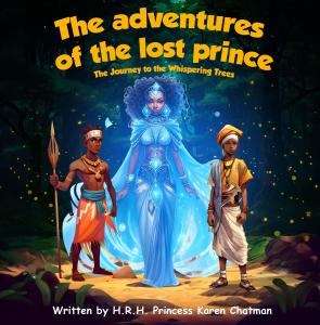 The Cover page of The Adventures of the Lost Prince