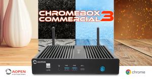 With its unrivaled maximum uptime before failure, this next-gen AOPEN device is poised to revolutionize how seamlessly industries operate, collaborate, & integrate. AOPEN Chromebox Commercial 3 enables productivity that streamlines workflows & minimizes downtime.