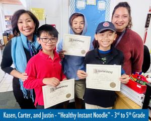 Healthy Noodles by Kasen, Carter, and Justin