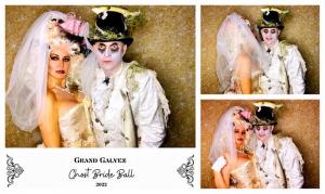 Creative ghostly costumes attired guests at the 2022 Ghost Bride Ball