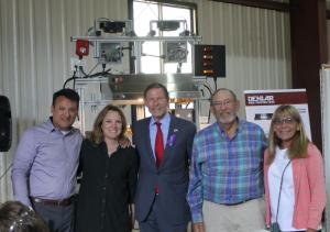 Chapco High Performance Metal Fabrication and Contract Manufacturing celebrates 60 years with Senator Richard Blumenthal (D-CT)