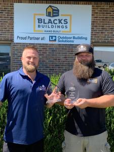 Blacks Buildings, based in Lebanon, Tennessee is the No. 1 Dealer of R&B Metal Structures for three consecutive years.