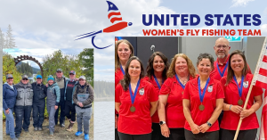 United States Women's Fly Fishing Team Earns Bronze Medal