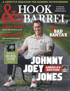 Hook & Barrel Magazine Nov/Dec 2023 Cover Featuring Johnny Joey Jones