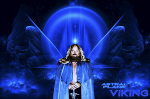 Picture of the Character "Hevn" from the film "Astral Plane Viking" Starring James P. Lay