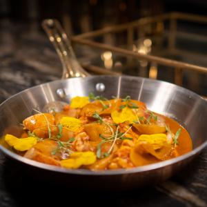 Our menu features a combination of steak and seafood dishes rooted in French cuisine but with California and Asian influence.