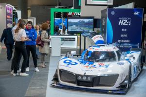 Mission H24 unveiled its first hydrogen-electric prototype race car at Global Mobility Call