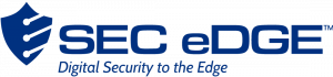 Sec Edge logo; Born out of the Privafy Inc. IoT business and the acquisition of Sequitur Labs Inc., SEC eDGE secures series A funding round led by the Raptor Group.