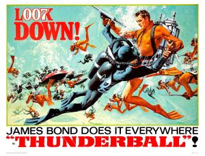 Thunderball Subway Poster