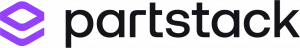 Partstack logo, a bright purple visual representation of stacked semiconductor components.