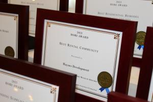 Haynes Development Receives HOBI Award for Best Rental Community 2023