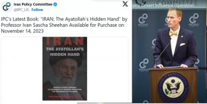 Mr Bloomfield, "I think, the scholar has found his moment because this book is very timely. We should be humbled and realize that what we really need is a national policy on Iran. We need to come together and find unity as hard as that is in these  troubled times."