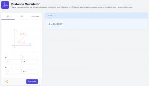 Distance Calculator