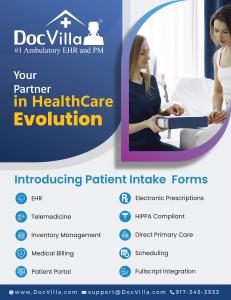 DocVilla Best Medical Practice Management software for independent medical practices