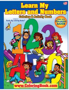 ABC Really Big Coloring Book® Custom Books, Book Binding, Publishing Coloring Books, Fundraising since 1988