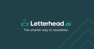 Letterhead's Logo and Tagline, The Smarter Way to Newsletter