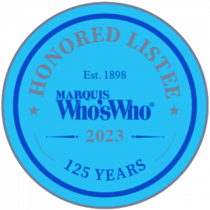 Who's Who Listee Badge