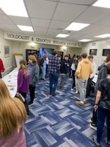 Holocaust Resource Center created by students with a MSHEF Grant