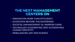 The Drucker Forum is proud to announce an ambitious five-year initiative to accelerate the shift to ‘The Next Management’.