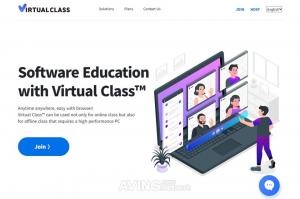The front page of Virtual Class | Provided by TAE SUNG S&E