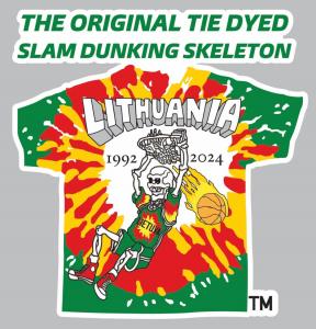 Lithuania basketball tie dye tshirts trademark