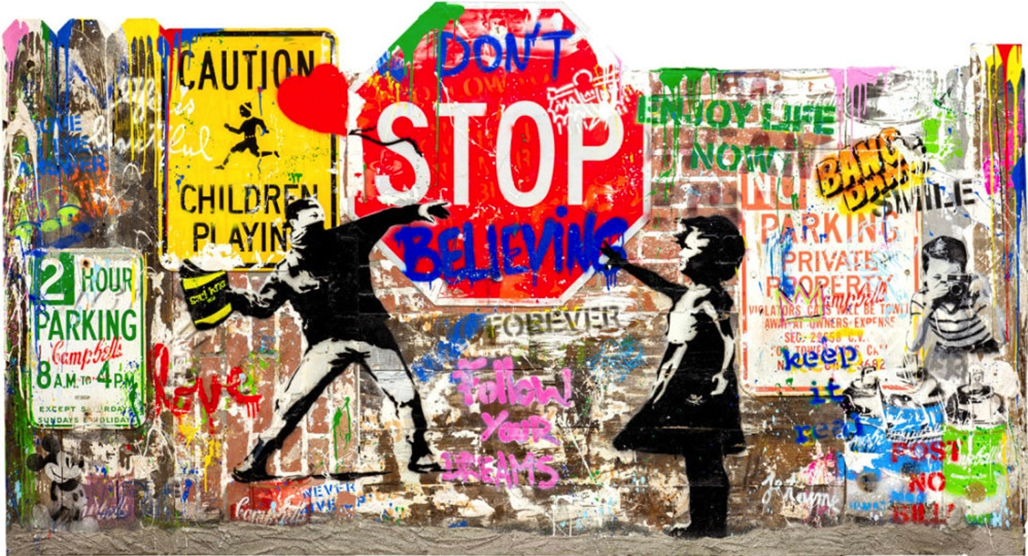 Contessa Gallery to exhibit new works by the famous street artist Mr. Brainwash - Art Miami 2023 | Booth 542
