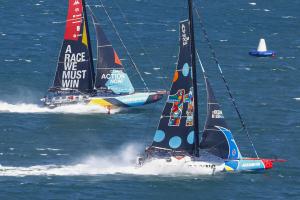 © Sailing Energy/The Ocean Race -- Teams in The Ocean Race make a meaningful difference through their support and contribution to sustainability issues.