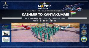 NATEX K2K flying team ready for fly from Kashmir to Kanyakumari