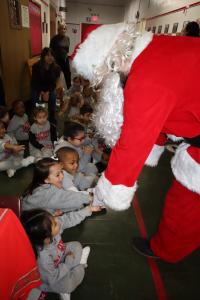 Santa at Sacred Heart