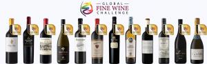 South Africa's 12 Double Gold Medal winning wines from the 2023 Global Fine Wine Challenge