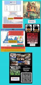 New HUD Code Manufactured Housing Production by Year Chart Graphic Figure Photos Illustration Trends 1995-2022 with 2023 Year to Date - Figures Collage Manufactured Home Pro News (logo) MHProNews Thoreau Quote On Homes Compare Conventional Housing v Manufactured Homes.