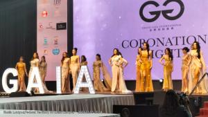 Gaia Beauty International Beauty Pagent with contestant from malaysia, singapore, vietnam, japan, china, taiwan, indonesia.