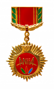 “Azerbaijani Pomegranate” lapel badge