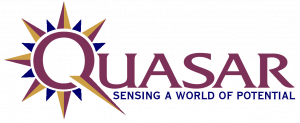 Logo of QUASAR with Slogan: Sensing a World of Potential
