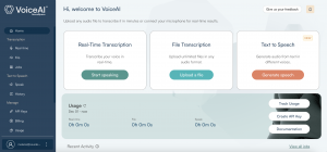 VoiceAI platform
