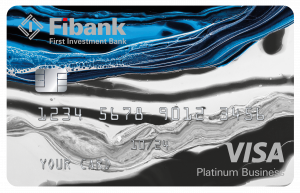 Visa Platinum Business Debit Card by Fibank