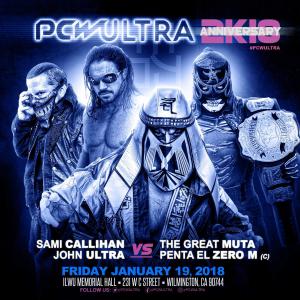 Sami Callihan/Johnny Ultra vs. The Great Muta/Penta El Zero M (c)