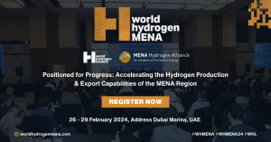 World Hydrogen MENA 2024, 26 - 29 February 2024, Address Dubai Marina - Positioned for Progress: Accelerating the Hydrogen Production & Export Capabilities of the MENA Region
