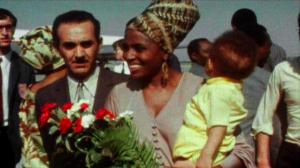 Miriam Makeba and her family