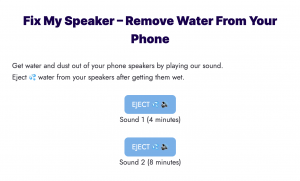 Innovative Web Tool "Water Out of Speaker" Launches, Resolving Everyday Smartphone Dilemmas