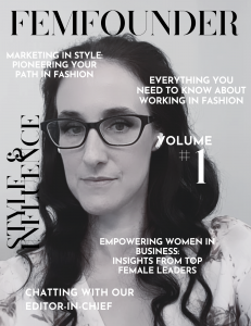 Kristin Marquet, Femfounder Magazine V1