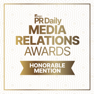 PR Daily Media Relations Award logo