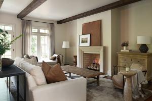 Luxury Organic Earthy Tones in Living Room - Memphis Interior Design Hinge Interior