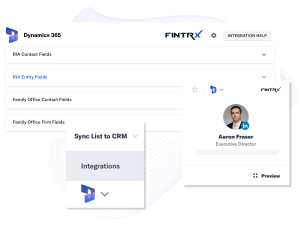 FINTRX Microsoft Dynamics CRM Integration