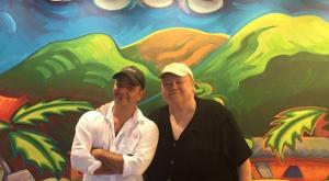 Brian Evans to honor late friend comedian Louie Anderson in next music video. The late legendary comedian gave Evans the idea for the music video.