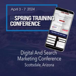 SEO Spring Training Conference in Scottsdale AZ