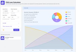 FHA Loan Calculator