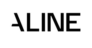 The Aline logo on a white background.