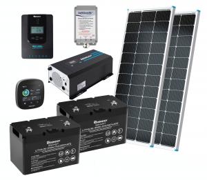 Solar power kit for RVs